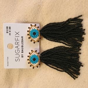 Sugarfix by Baublebar evil eye beaded earrings
